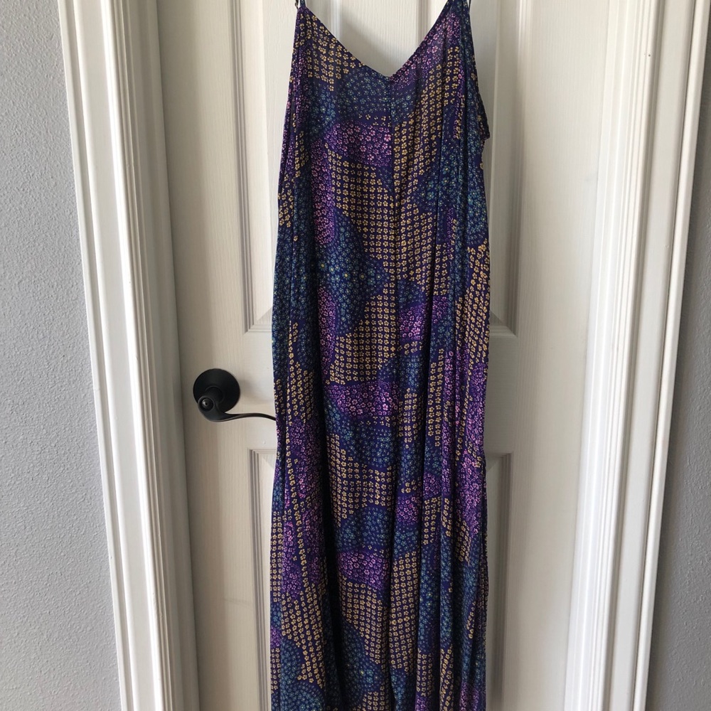 Anthropology Fleat jumpsuit